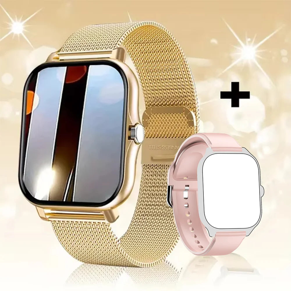 2025 Smart Watch Men Women 2.01 Inch HD Screen Answer Call Message View Sport Modes