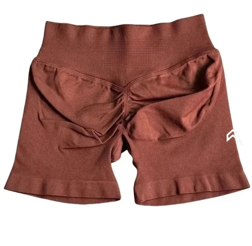 New European and American High-quality Women's Shorts Seamless Peach Hip Lift Abdominal Fitness Women's Shorts