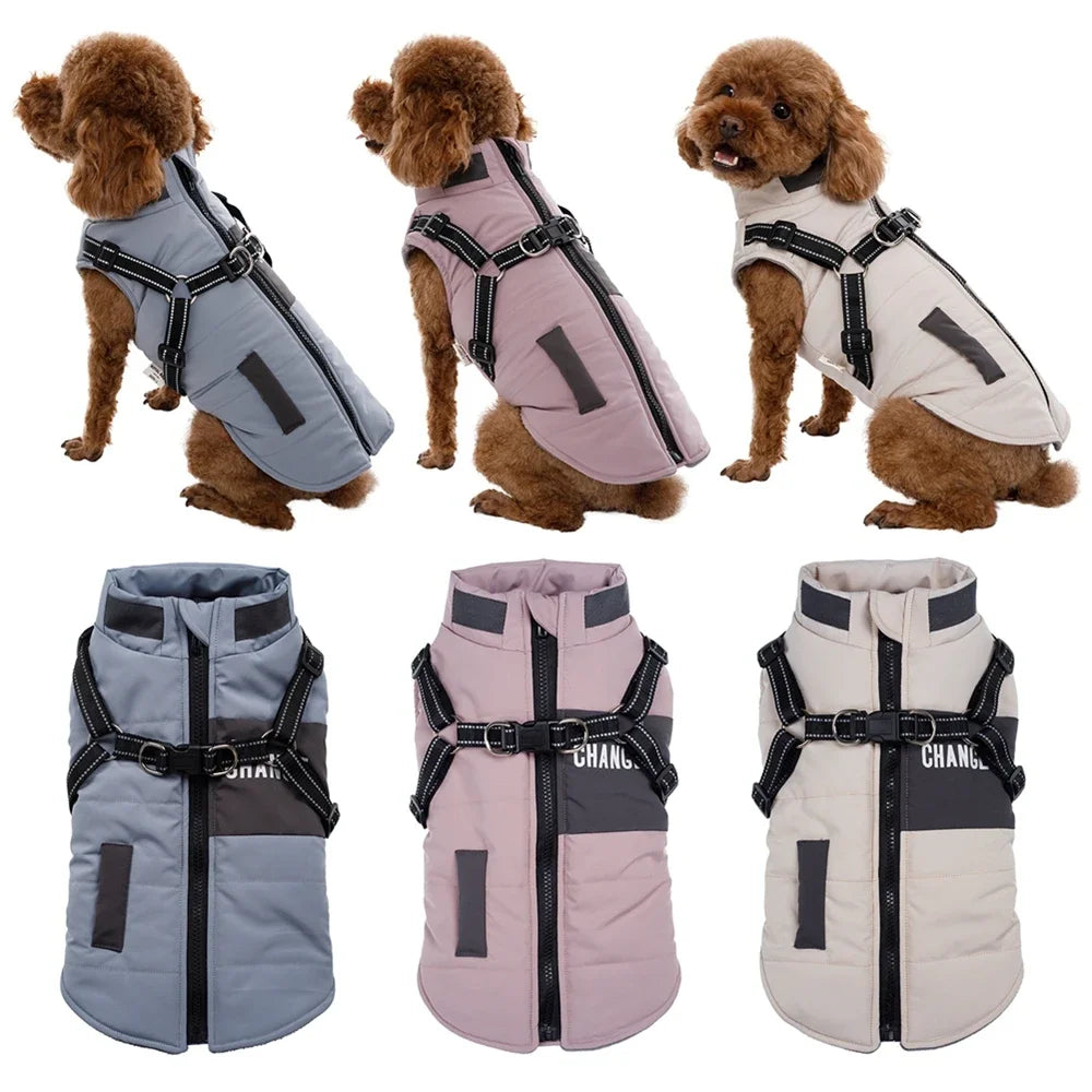 dog jacket, warm dog hoodie, warm dog clothes