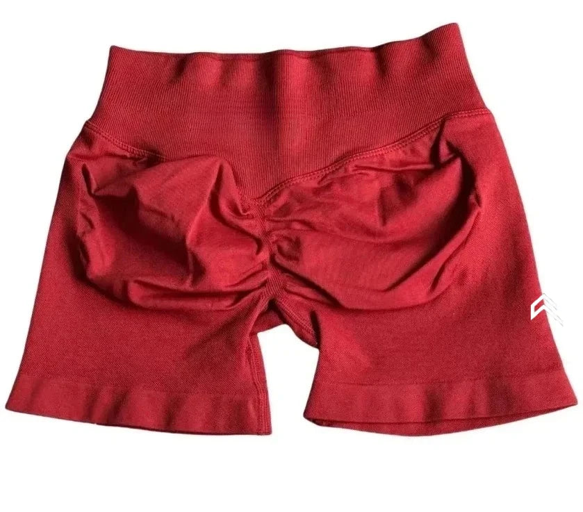 New European and American High-quality Women's Shorts Seamless Peach Hip Lift Abdominal Fitness Women's Shorts