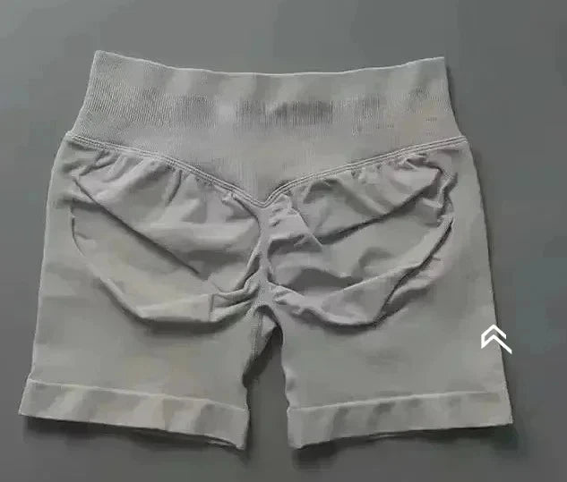 New European and American High-quality Women's Shorts Seamless Peach Hip Lift Abdominal Fitness Women's Shorts