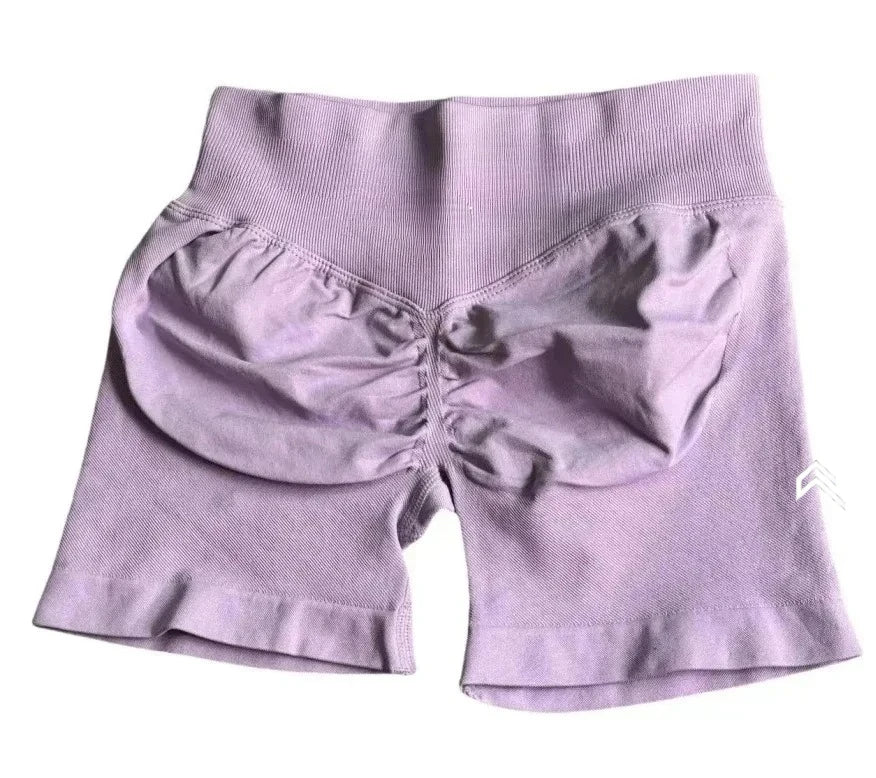 New European and American High-quality Women's Shorts Seamless Peach Hip Lift Abdominal Fitness Women's Shorts