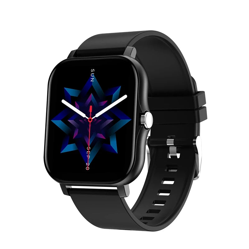 This modern smartwatch offers Bluetooth calling, music playback, and customizable watch faces. Ideal for those seeking practicality and style in their everyday lives, with colorful watch faces and smart features to make your routine easier.