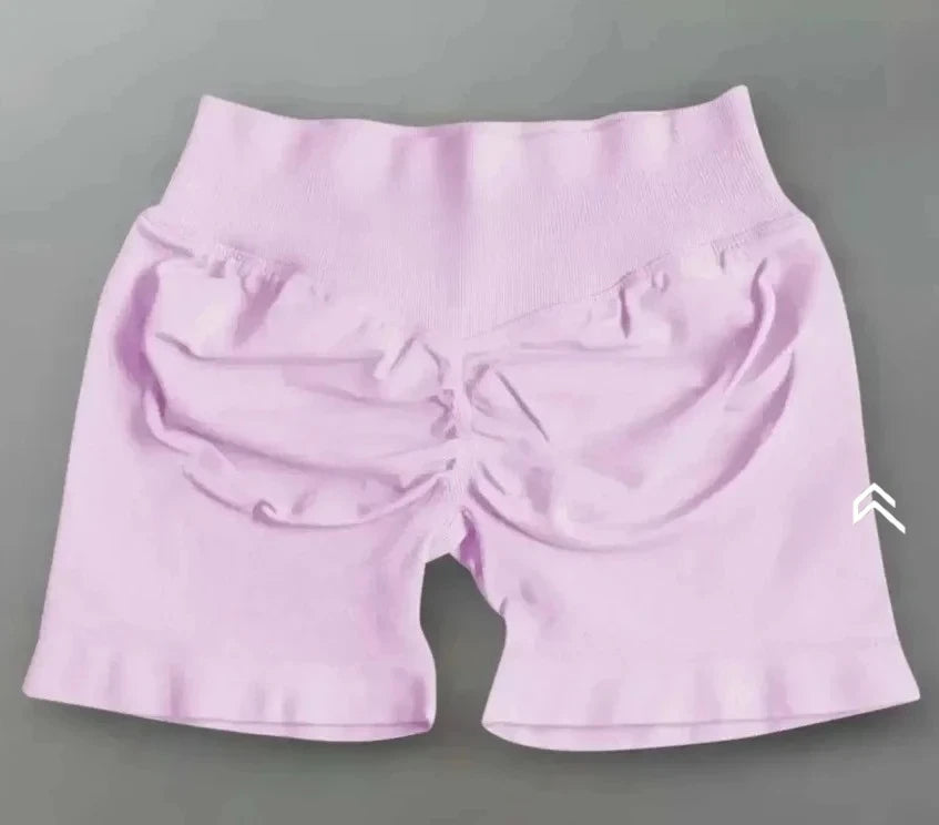 New European and American High-quality Women's Shorts Seamless Peach Hip Lift Abdominal Fitness Women's Shorts