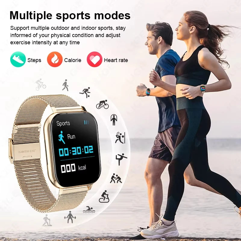 2025 Smart Watch Men Women 2.01 Inch HD Screen Answer Call Message View Sport Modes