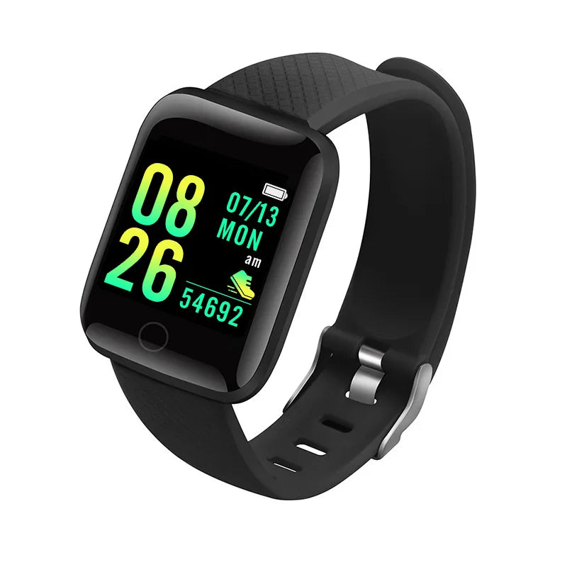 Smart Watch Men Women Wristwatch Message Fitness Tracker Electronic Watch for Android iOS