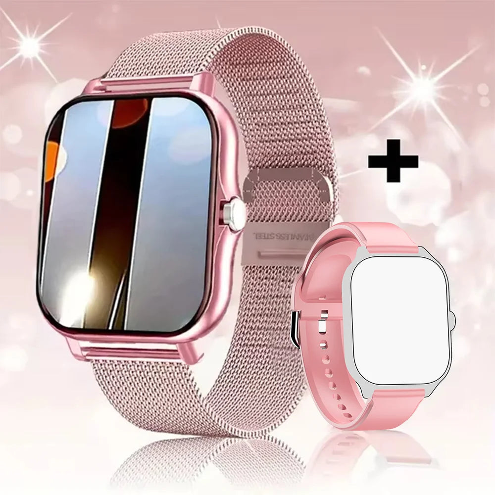2025 Smart Watch Men Women 2.01 Inch HD Screen Answer Call Message View Sport Modes