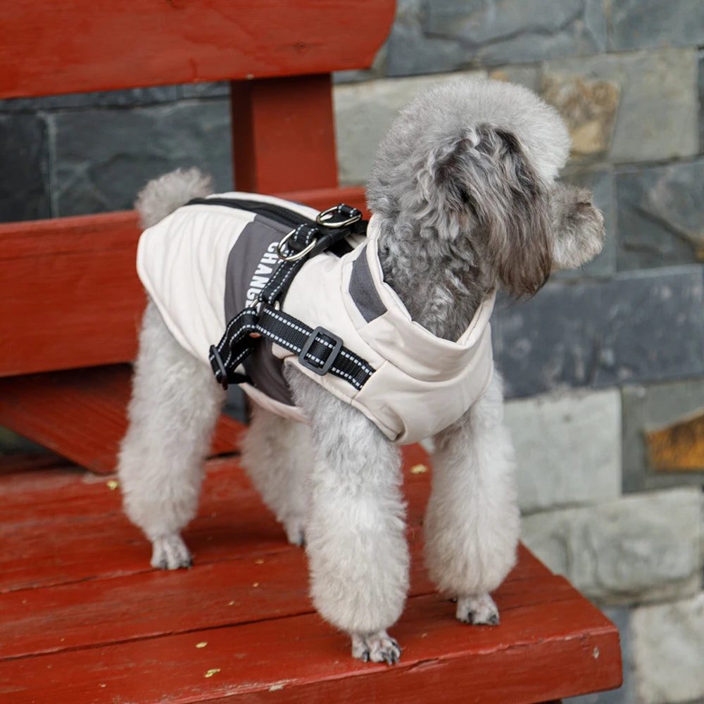 dog jacket, warm dog hoodie, warm dog clothes