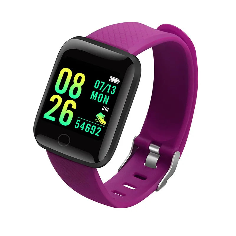 Smart Watch Men Women Wristwatch Message Fitness Tracker Electronic Watch for Android iOS