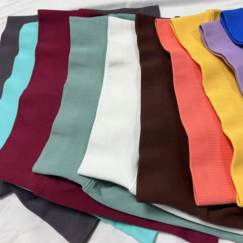 New European and American High-quality Women's Shorts Seamless Peach Hip Lift Abdominal Fitness Women's Shorts